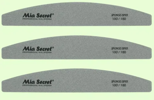 Miniatura 2 de Mia Secret Lima de uñas/Speedy Zebra 1180/180-100/100 Esponja 100/180 – Pick your (100/180 3 Pack)