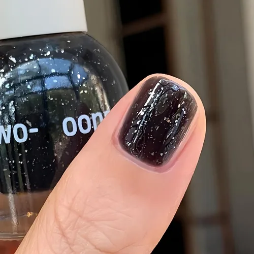Miniatura 18 de Esmalte de uñas a base de agua Aurora verde brillante, esmalte de uñas con efecto cromado iridiscente, esmalte de uñas no tóxico para mujeres