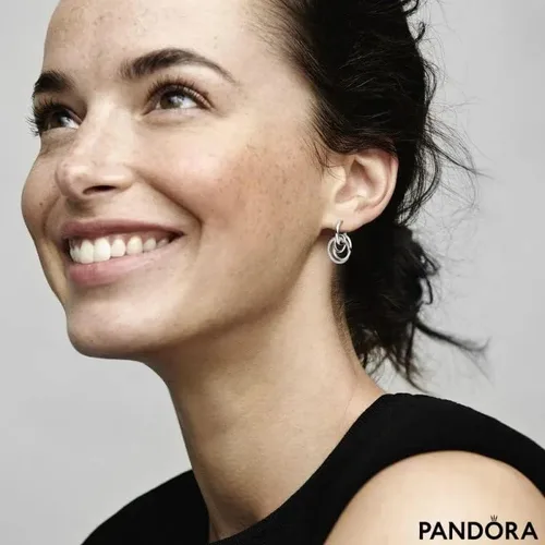 Miniatura 2 de Pandora Family Always Encircled Hoop Earrings