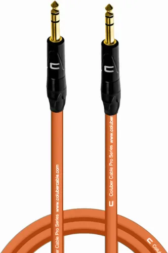 Miniatura 33 de Cable TRS de 1/4 pulgadas, 1/4 pulgadas TRS a 1/4 pulgadas (6.35mm) estéreo balanceado, de conector macho a conector macho para altavoces