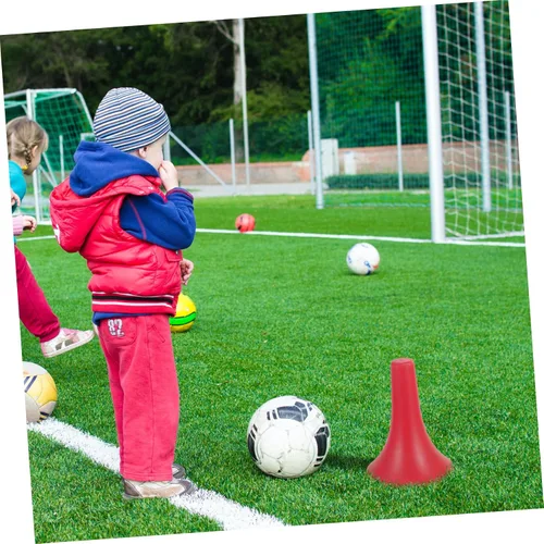 Miniatura 4 de NOLITOY 10 Uds. Cuerno de fútbol Barricada Agilidad Conos de Fútbol Deportes Agilidad Conos de Fútbol Conos de Fútbol Profesional Conos de Disco