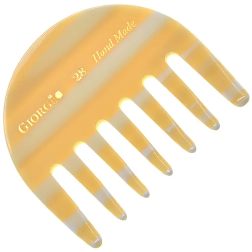 Miniatura 13 de Giorgio G63 - Peine desenredante de dientes anchos, peine de bolsillo y viaje para cabello grueso, desenredante de cabello para el cuidado diario