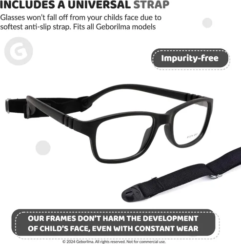 Miniatura 30 de Unbreakable Eyeglasses for Kids Flexible Glasses - Kids Prescription Sports Glasses 4-7 years