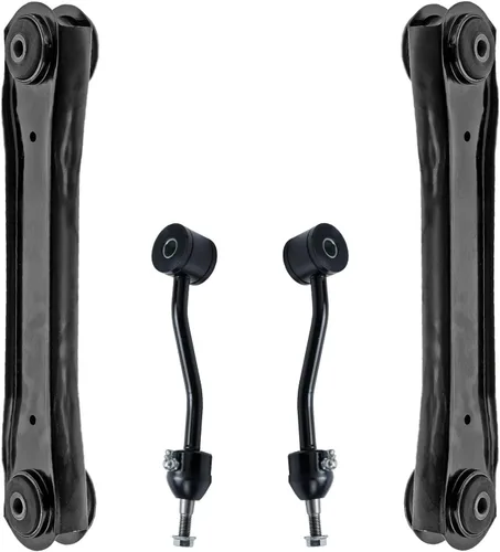 Miniatura 208 de Detroit Axle - Brazos de control superiores traseros para Chrysler 300 Dodge Challenger Charger Magnum, reemplazo del conjunto de brazos de control