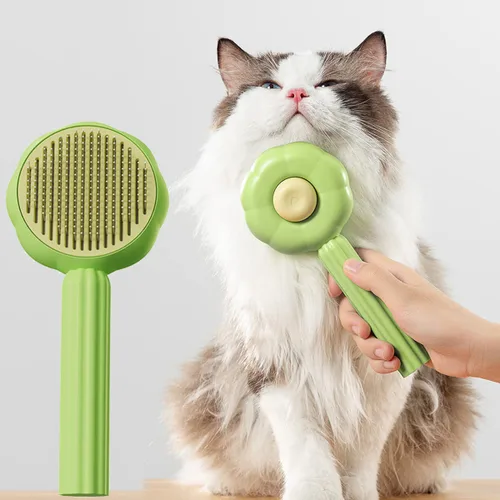 Miniatura 10 de Peine mágico para mascotas, cepillo de aseo para mascotas, cepillo para gatos y perros, cepillo para limpieza de masajes de mascotas, cepillos más