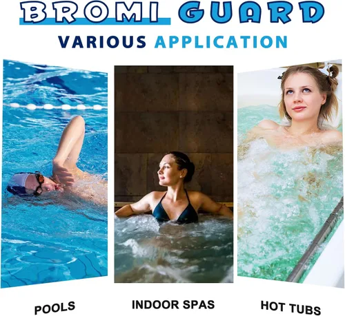 Miniatura 7 de Tabletas de Bromo para SPA Bañera de Hidromasaje 1lb 50LB Tabletas Bromantes Refuerzo Elimina Bacterias Algas Sensación de Agua Suave Sin Olor a