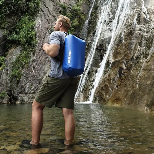 Miniatura 8 de MARCHWAY - Bolso seco flotante e impermeable 1.32/2.64/5.28/7.93/10.57 galones, parte superior enrollable, mantiene secos equipos de kayak rafting