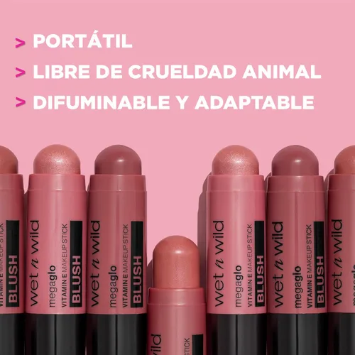 Miniatura 5 de wet n wild MegaGlo - Bastón de maquillaje de color acumulable, uso versátil, libre de crueldad animal y vegano - Jam actual Atasco actual