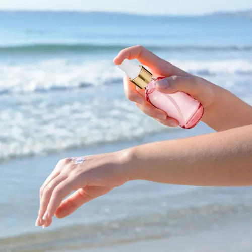 Miniatura 7 de Roshtia 30 unidades de botellas de spray de vidrio transparentes y vacías pequeñas, botellas rellenables reutilizables para perfume con rociador