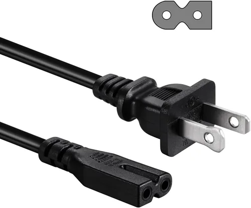 Cable de alimentación compatible con Philips TV 42PFL3704D/F7 37PF7320A/37 42PFL7403D/27 42TA648BX/37 42PFL7422D/37 42PFL7432D/37 Reemplazo del