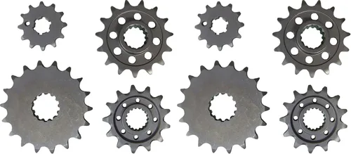 Miniatura 3 de Piñón frontal JT Sprockets, 12 dientes, acero, Gris