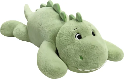 Miniatura 10 de XMV Muñeco de peluche de dinosaurio con peso de 31 pulgadas y 5 libras, peluche grande con peso, lindo juguete de peluche en forma de almohada
