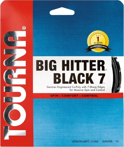 Miniatura 6 de Tourna Big Hitter Black7 Ultimate Spin Poliéster Poliéster
