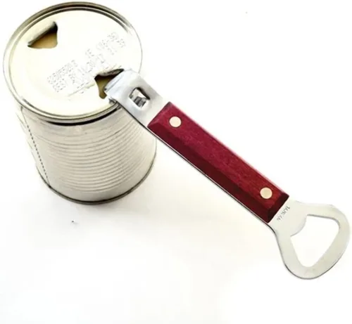 Miniatura 3 de Norpro, Abrebotellas perforador de latas marrones, 3
