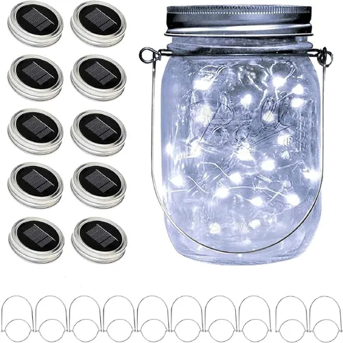 Miniatura 8 de Paquete de 2 faroles solares para perros 3 en 1 impermeables para exteriores, regalos de cumpleaños para amantes de los perros, mujeres, mamá