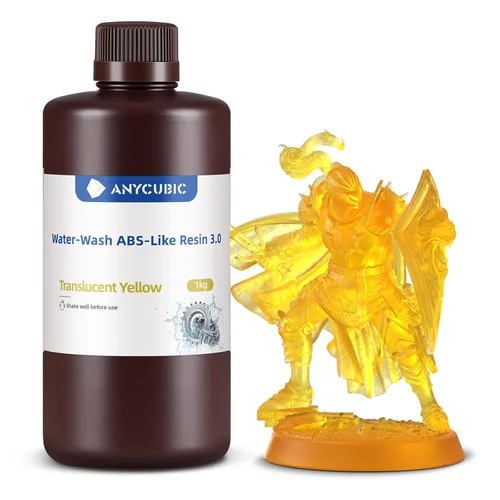 Miniatura 22 de ANYCUBIC Resina lavable con agua ABS-Like 3.0, resina para impresora 3D, alta dureza y alta precisión, fácil de procesar posteriormente, bajo olor
