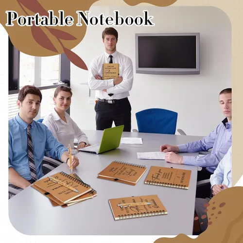 Miniatura 7 de Glenmal El juego de 60 piezas de regalo de agradecimiento incluye cuadernos inspiradores en espiral, bolígrafos motivacionales retráctiles, regalo