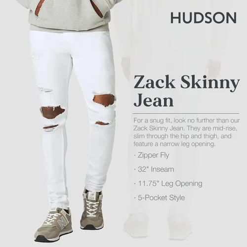 Miniatura 2 de HUDSON Zack Super Skinny Jean Rp para hombre Desconocido 33