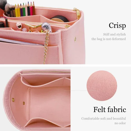 Miniatura 5 de Bolsa organizadora de fieltro 3 en 1 con soporte para botellas
