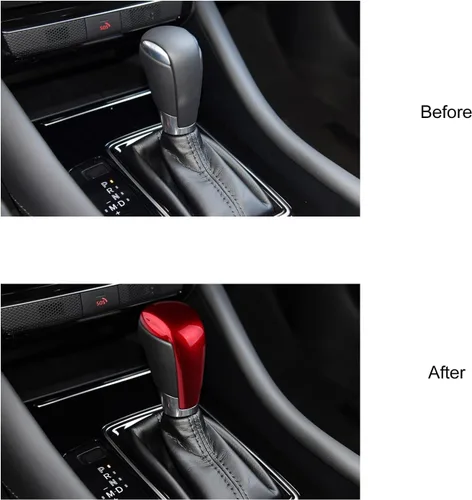 Miniatura 5 de Compatible con Mazda CX-5 CX-9 CX-3 6 3 Accesorios Cubierta de la perilla de la palanca de cambios del coche, tapa de ajuste de panel de engranajes