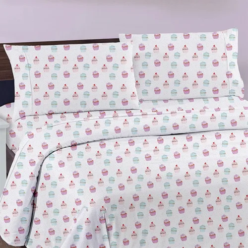Miniatura 3 de Softan Juego de sábanas para niños, tamaño individual, sábana bajera ajustable y funda de almohada de microfibra, transpirable y suave como la seda