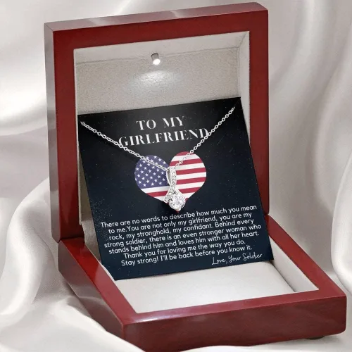 Miniatura 2 de Joyería con tarjeta de mensajes, regalos personalizados, collar hecho a mano, tarjetas para novia, regalo de relación a larga distancia para novia