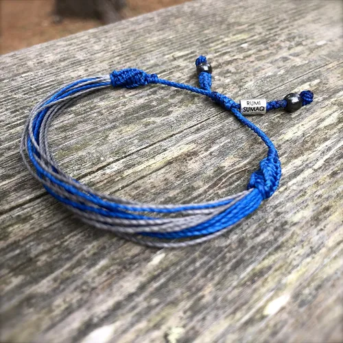 Miniatura 34 de Rumi Sumaq Pulsera de concientización para hombres, mujeres y niños – Pulsera de apoyo tejida ajustable anudada a mano – Pulsera de conciencia sutil