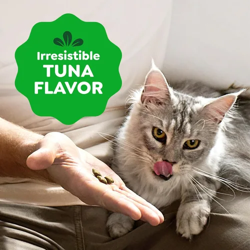 Miniatura 7 de Greenies Feline Smartbites, Receta saludable de golosinas para gatos, golosinas para gatos de interior, sabor a atún, paquete de 2.1 onzas