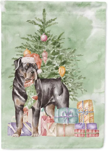 Miniatura 5 de Caroline's Treasures CK8213GF Bulldog Inglés #2 Regalos de Navidad y árbol de jardín Bandera de buzón Bandera decorativa para patio exterior, patio
