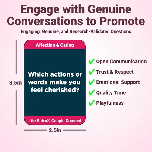 Miniatura 3 de Life Sutra Couple Connect Paquete de Inicio, 150 tarjetas de conversación y actividades para adultos, divertido juego de relaciones para parejas