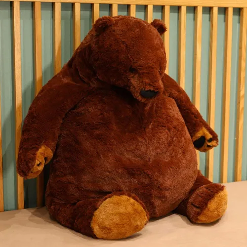 Miniatura 6 de Oso de Peluche de 23.6 Pulgadas Oso de Peluche de Peluche Oso de Peluche de Selva Animal de Peluche de Muñeca Decoración del Hogar Regalo para Niños