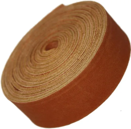 Miniatura 11 de TOFL Correa de cuero genuino de grano superior 72 pulgadas de largo 1 pulgada de ancho 5/32 pulgadas de grosor (9-10 onzas) 1 tira de cuero