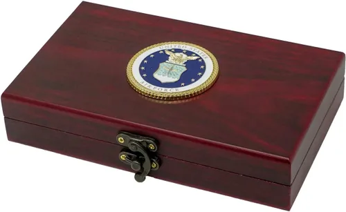 Miniatura 36 de Juego de regalo del ejército de los Estados Unidos Juego de cartas y dados Tarjetas de insignia de rango del ejército Regalos del ejército