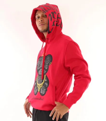 Miniatura 74 de SCREENSHOT Sudadera urbana de forro polar para hombre, diseño de dibujos animados de animación, parche bordado de gel