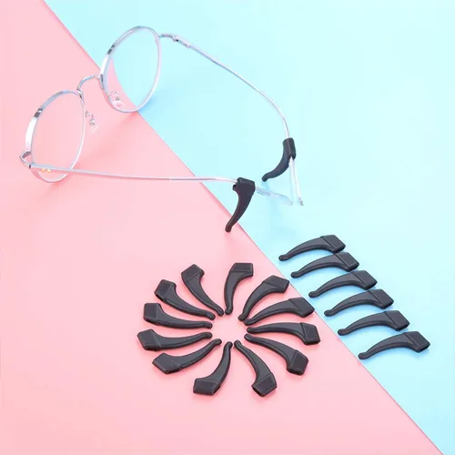 Miniatura 6 de MOLDERP Soporte para gafas con agarre para la oreja - 15 pares para niños y adultos, soporte deportivo para lentes, retenedor de gafas, soporte