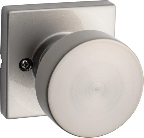 Miniatura 36 de Kwikset Pismo Manija de privacidad para puerta, para interiores, con cerradura, sin llave, con protección Microban, para baño y dormitorio, negro