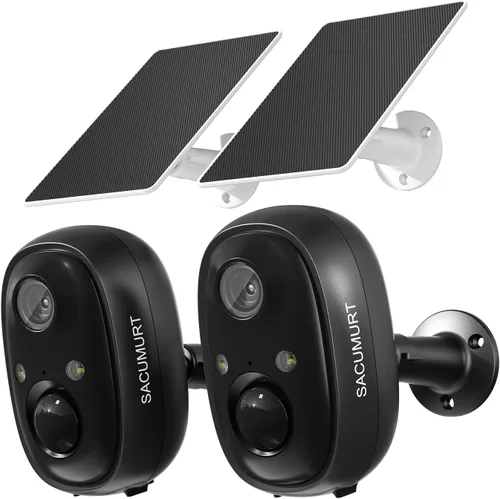 Miniatura 10 de Cámaras de seguridad inalámbricas para exteriores, almacenamiento en la nube gratuito, cámara WiFi de 2.4 GHz inalámbrica para exteriores, cámaras