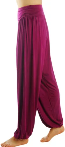 Miniatura 24 de Pantalones de algodón modal para mujer de AvaCostume, pantalones suaves para practicar yoga o deportes.