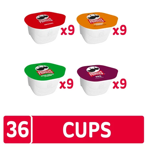 Miniatura 5 de Pringles Papas Fritas, Snack Stacks, Aperitivos para el Almuerzo, Paquete Variado (36 Envases)