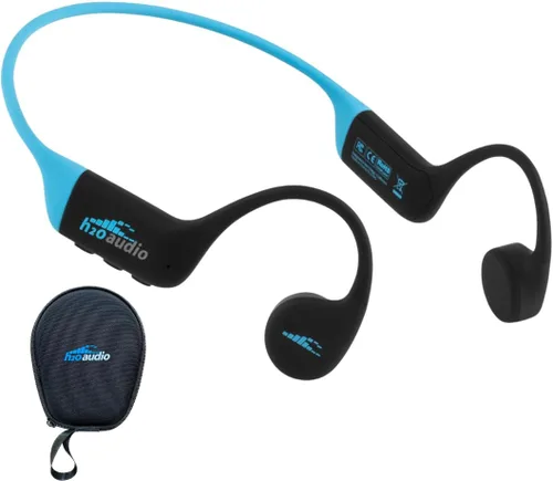 Miniatura 9 de H2O Audio TRI 2 Multisport - Auriculares impermeables de conducción ósea de oído abierto, Bluetooth 5.3 para correr y ciclismo, modo MP3