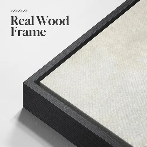Miniatura 5 de Arte de pared abstracto de paisaje natural enmarcado grande para sala de estar, juego de 3 impresiones en lienzo modernas, pinturas para paredes