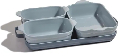 Our Place Juego de utensilios para hornear | Colección de utensilios de cerámica para hornear de 5 piezas con sartén de estufa a horno | Sartenes