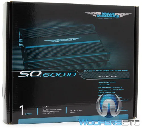 Miniatura 5 de Image Dynamics SQ600.1D Monoblock 600 vatios RMS Serie SQ Amplificador