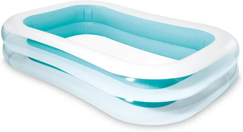 Miniatura 7 de Piscina familiar Mandarin Swim Center (90 x 58 x 18 pulgadas), a partir de 6 años, de Intex Cian