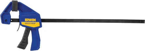 IRWIN QUICK-GRIP Abrazadera de barra, con una sola mano, micro, 4-1/4 pulgadas (1964746), amarillo