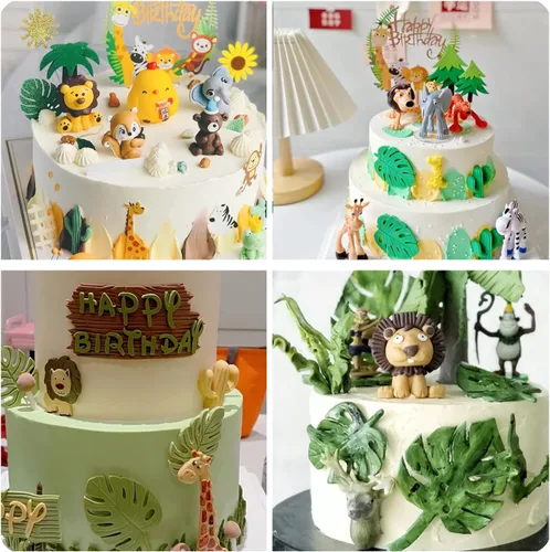 Miniatura 5 de Molde de silicona de hojas tropicales para fondant, decoración de pasteles, decoración de cupcakes, pasta de goma de caramelo de chocolate, arcilla