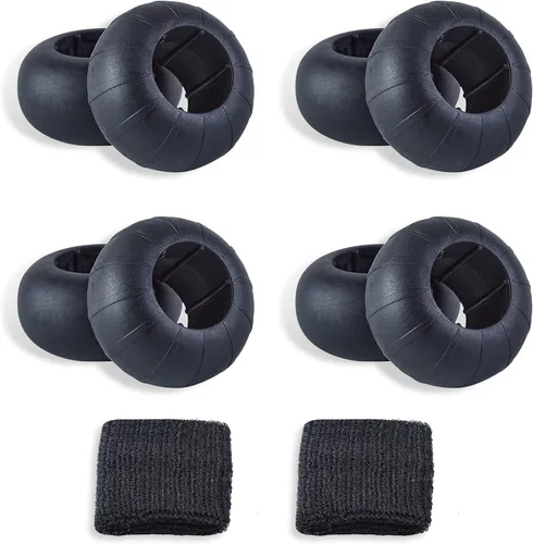 Miniatura 10 de Anillos para la empuñadura del bate, Anillos de estrangulamiento de primera calidad, Anillos de presión para béisbol, Incluye: Paquete de 8 anillos