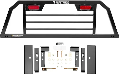Miniatura 20 de Kit de hardware RealTruck BACKRACK para uso con tapa de remolque de perfil bajo, negro, sin perforación 40120 Compatible con Chevrolet/GMC