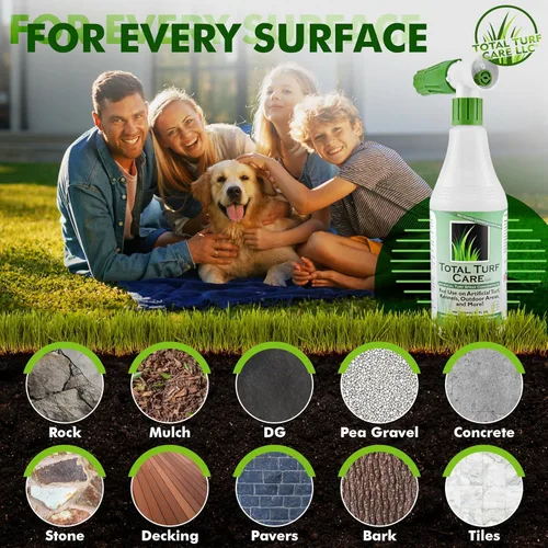 Miniatura 2 de Total Turf Care - Eliminador de olores para exteriores, concentrado de 32 onzas con rociador de extremo de manguera, eliminador de olores