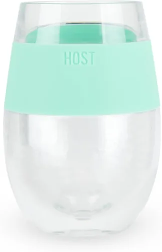 Miniatura 15 de Host Copas de vino de plástico sin tallo - Copa de vino de doble pared aislada FREEZE enfría bebidas con gel congelante, copas de vino para vino